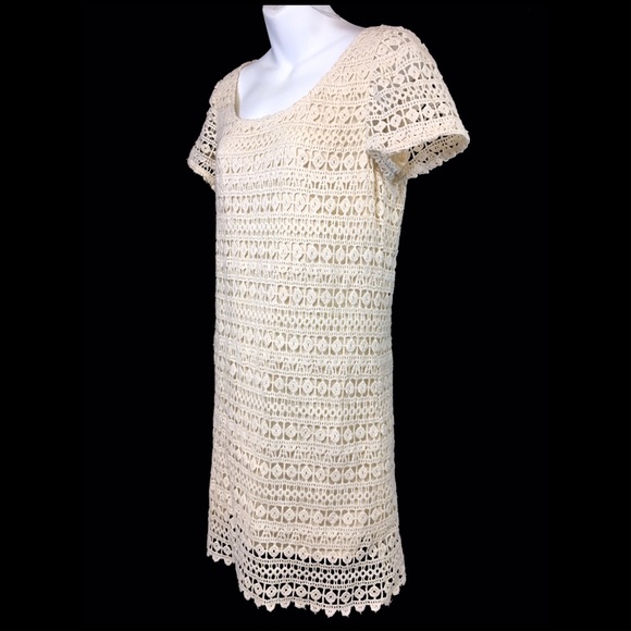 Urban Outfitters Dresses & Skirts - staring at stars CREME Crochet  URBAN OUTFITTERS